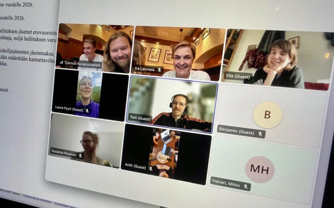 Kuvajournalistit on saanut uuden hallituksen